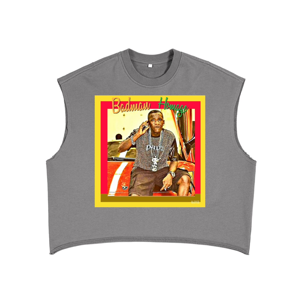 French Terry Boxy Tank Top