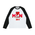 Color-Blocked Raglan Long-Sleeve T-Shirt