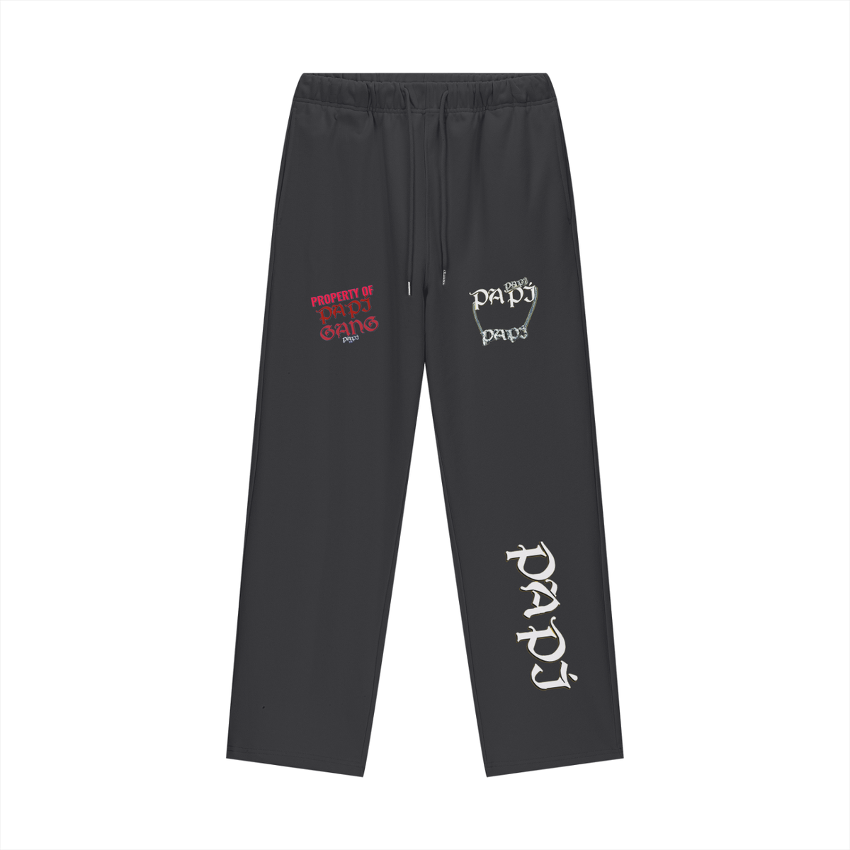 Fleece Lined Straight Leg Pants - 460 GSM