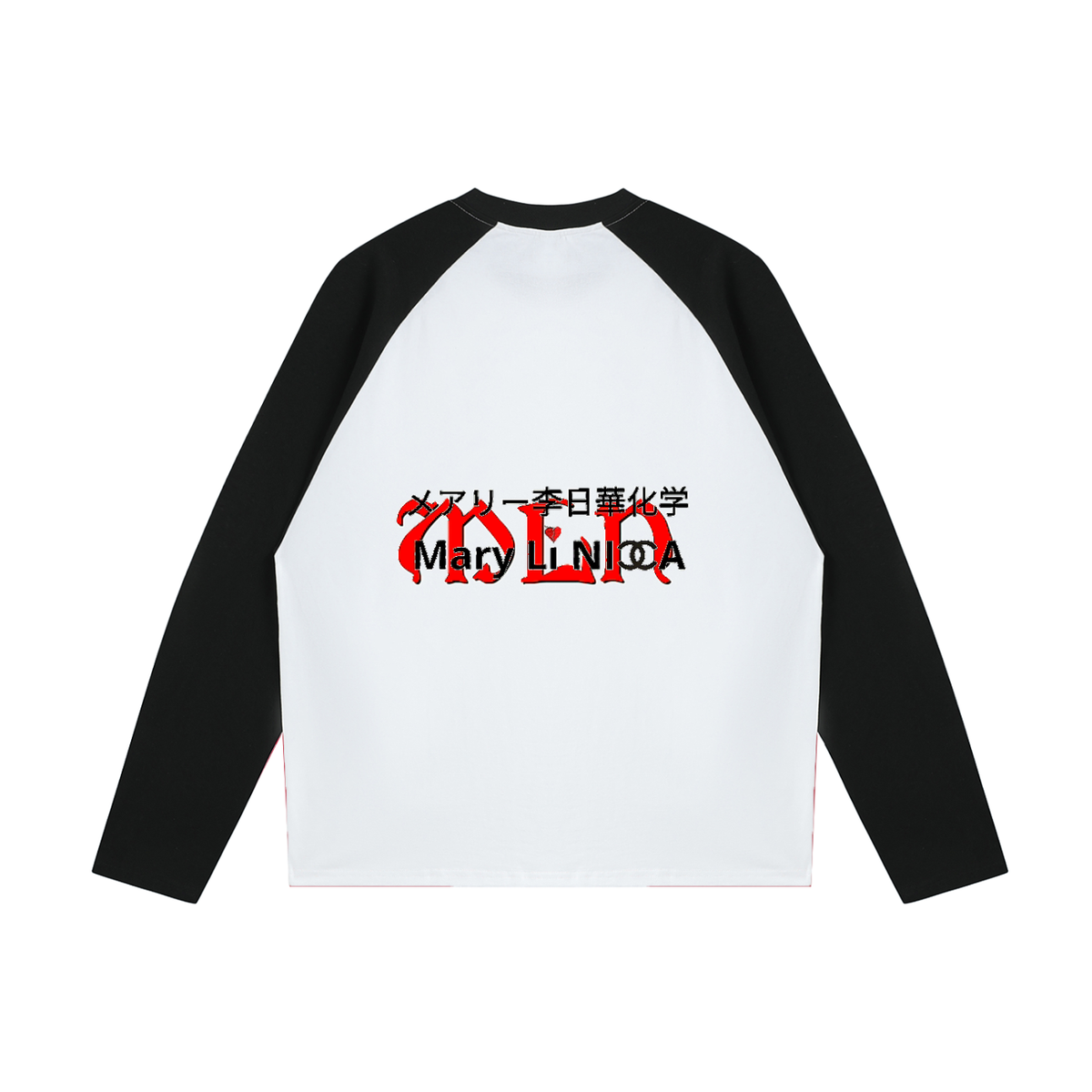 Color-Blocked Raglan Long-Sleeve T-Shirt