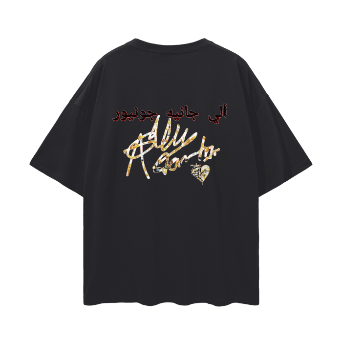 Streetwear Unisex 100% Cotton Loose Basic Tee