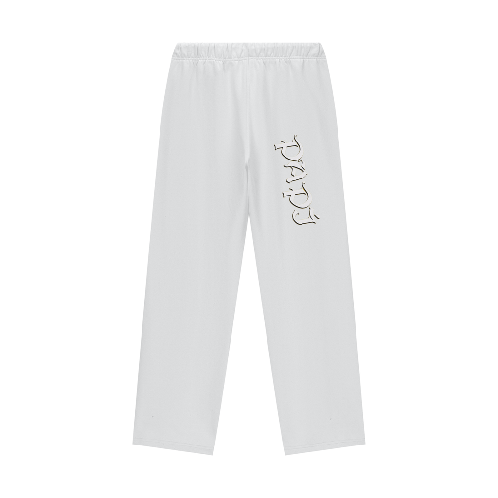 Fleece Lined Straight Leg Pants - 460 GSM