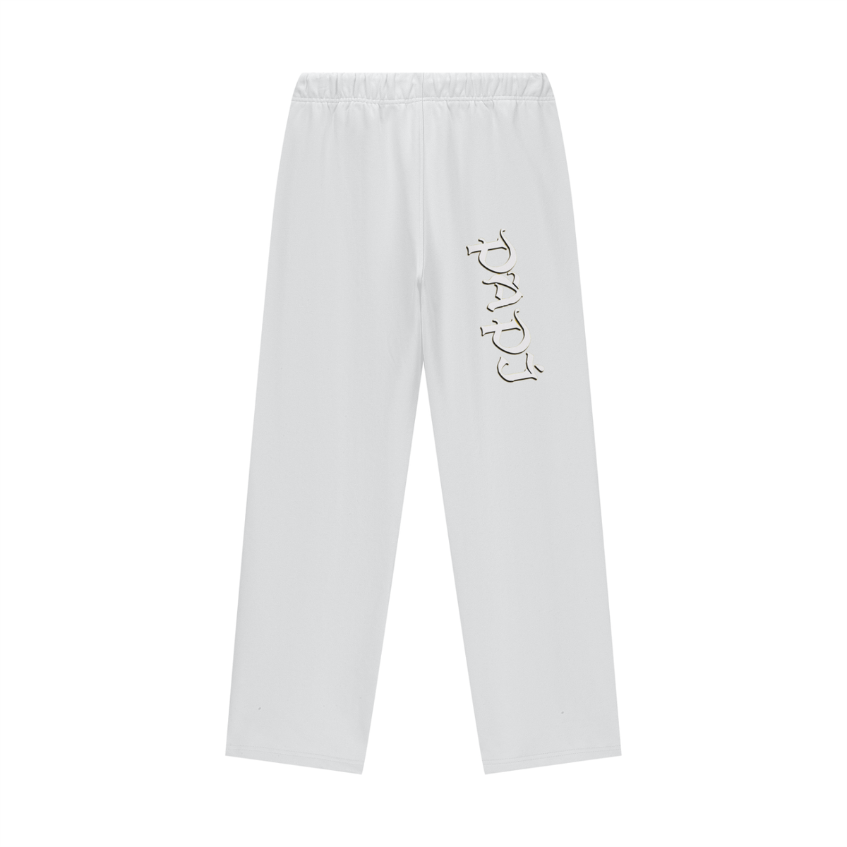 Fleece Lined Straight Leg Pants - 460 GSM