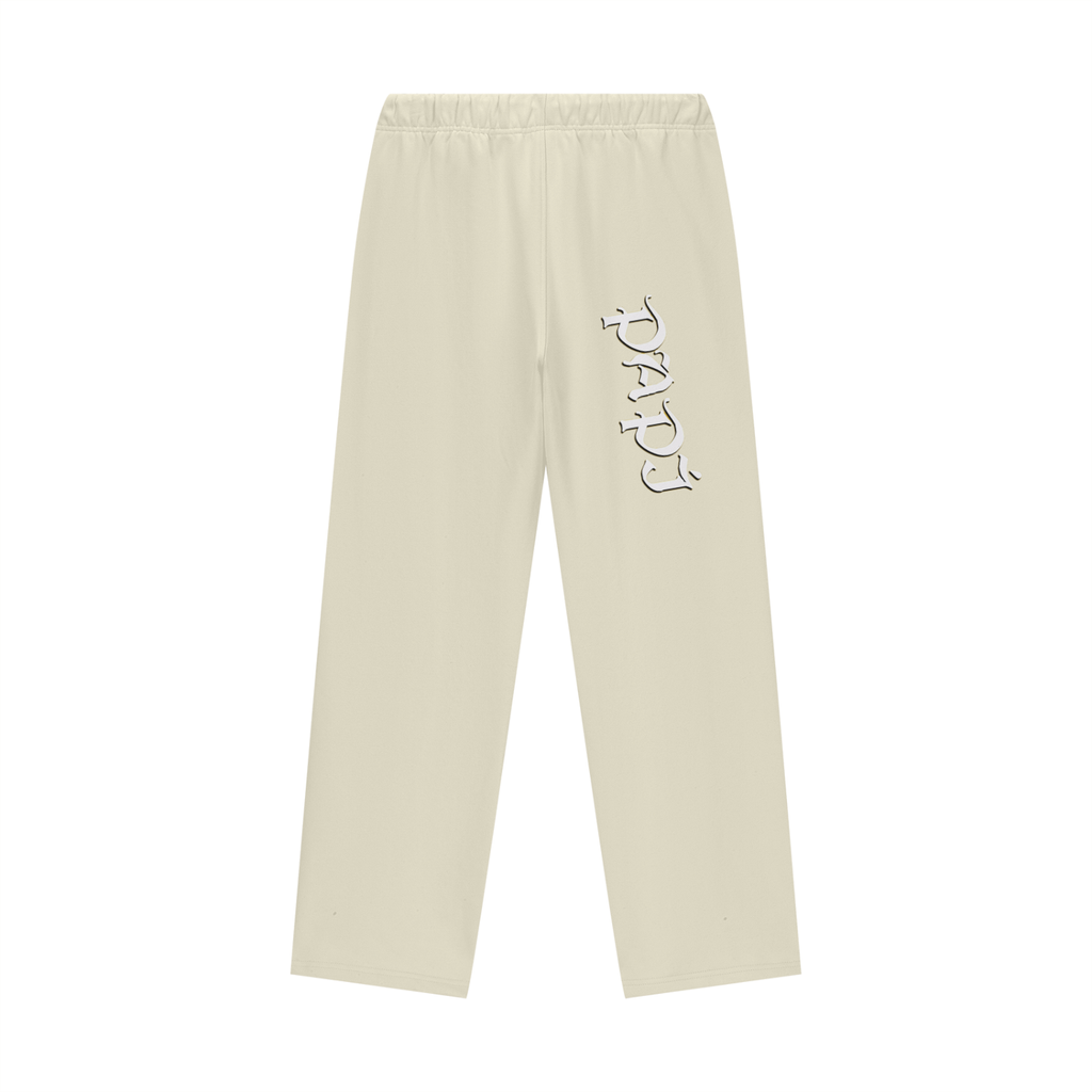 Fleece Lined Straight Leg Pants - 460 GSM