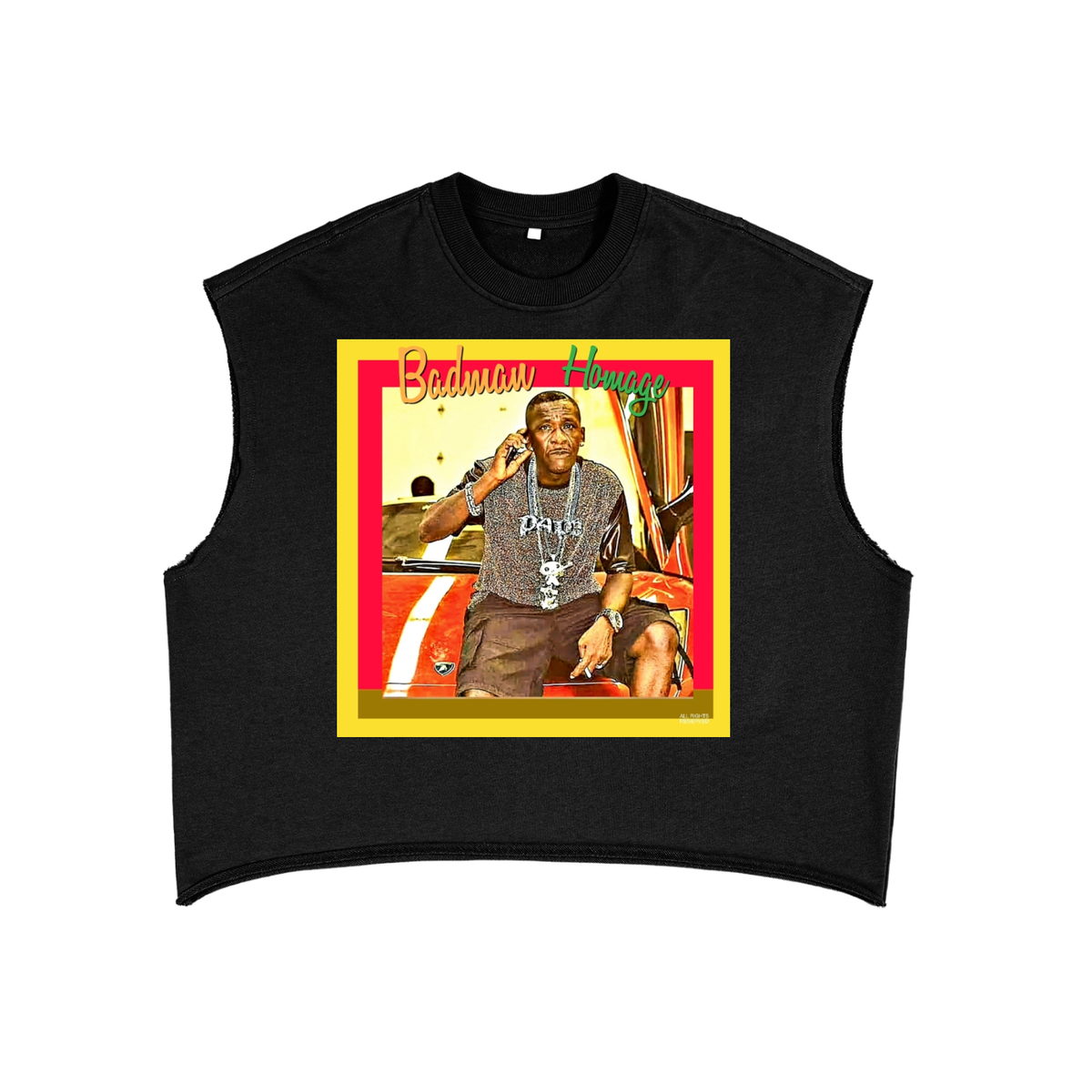 French Terry Boxy Tank Top