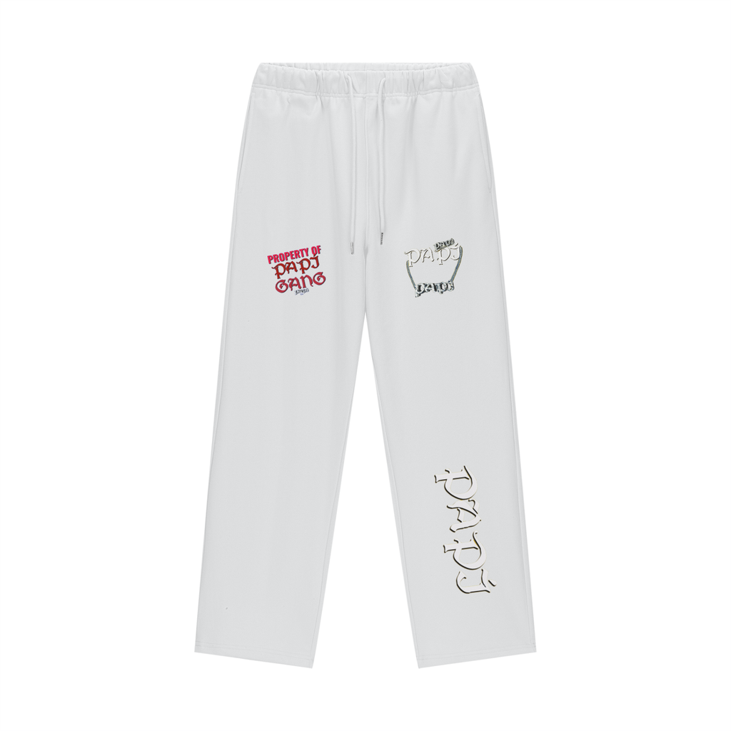 Fleece Lined Straight Leg Pants - 460 GSM