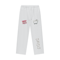 Fleece Lined Straight Leg Pants - 460 GSM