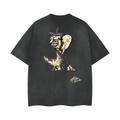 Streetwear Unisex Washed Effect Vintage T-Shirt